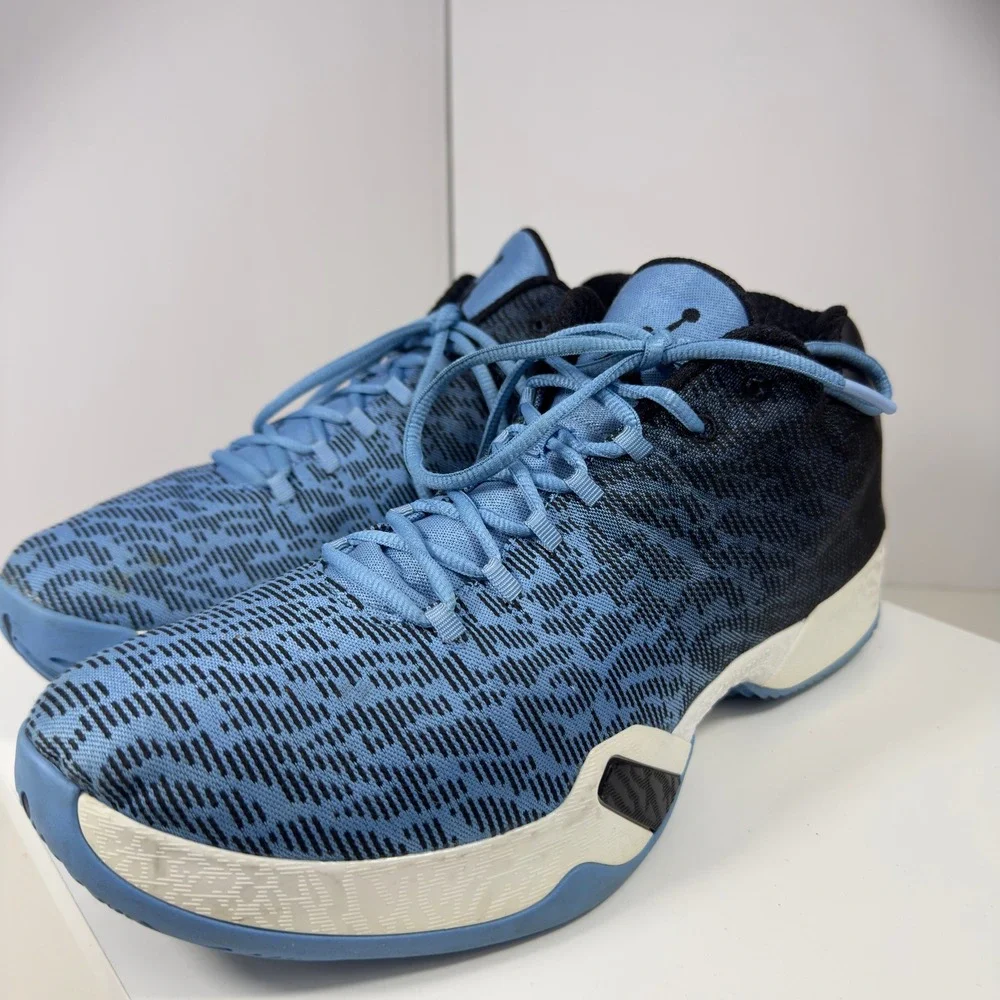 Air Jordan XX9 Low Men Size 14 University Blue Black UNC 828051-401 Low Top